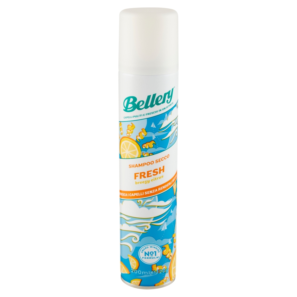 Bellery Shampoo Secco Fresh breezy citrus 200 ml